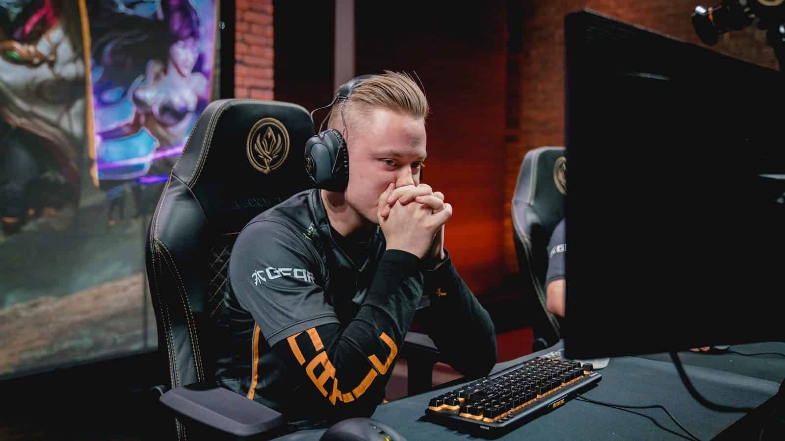 LoL: End Of An Era As Rekkles Leaves Fnatic