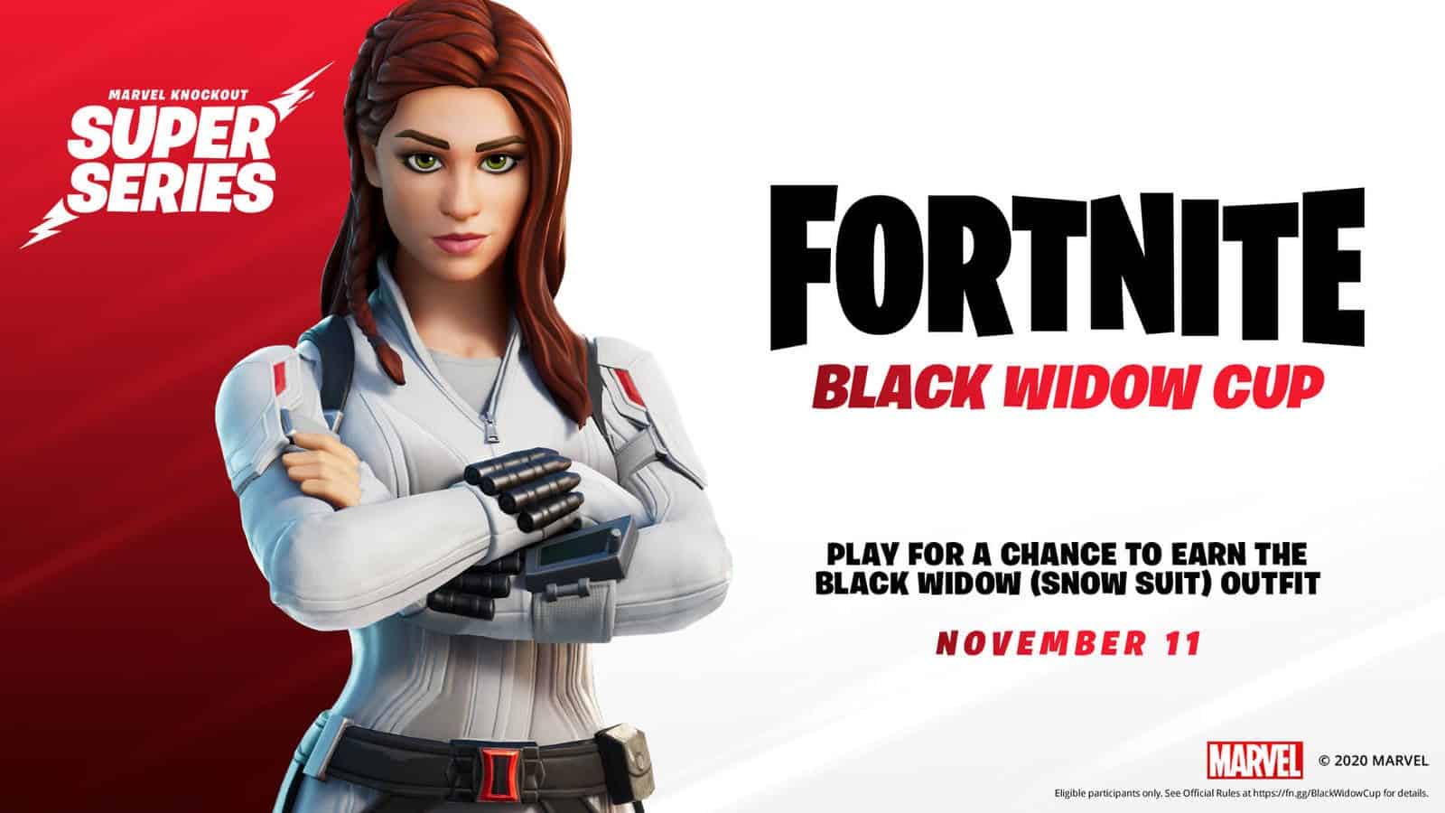 Fortnite: Black Widow Cup Revealed As Next Marvel Knockout Super Series Tournament