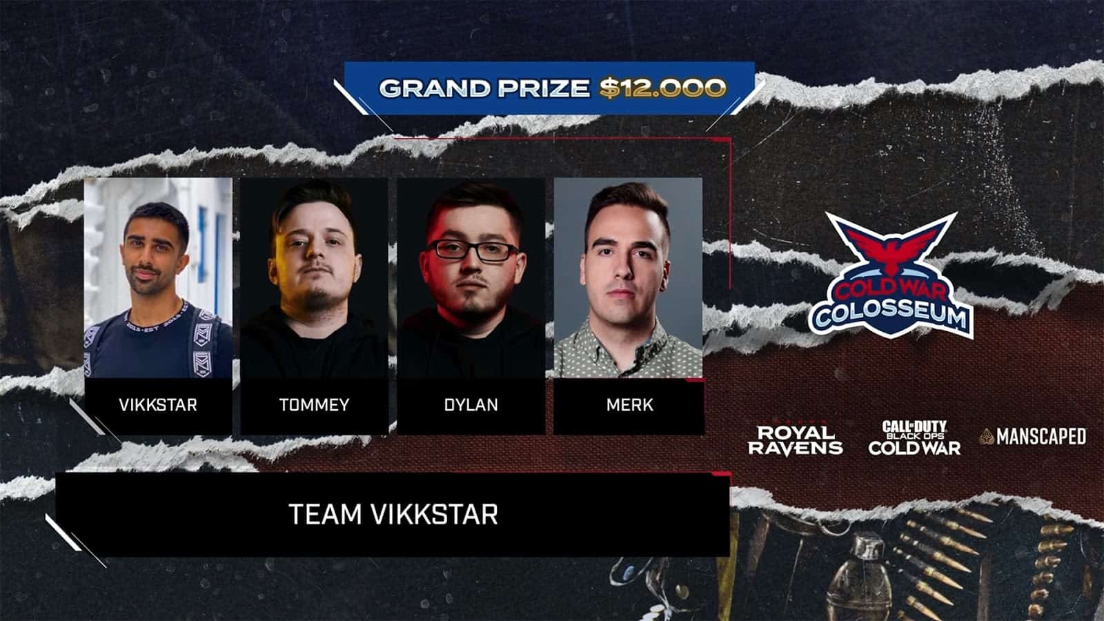 Team Vikkstar Wins London Royal Ravens’ Cold War Colosseum