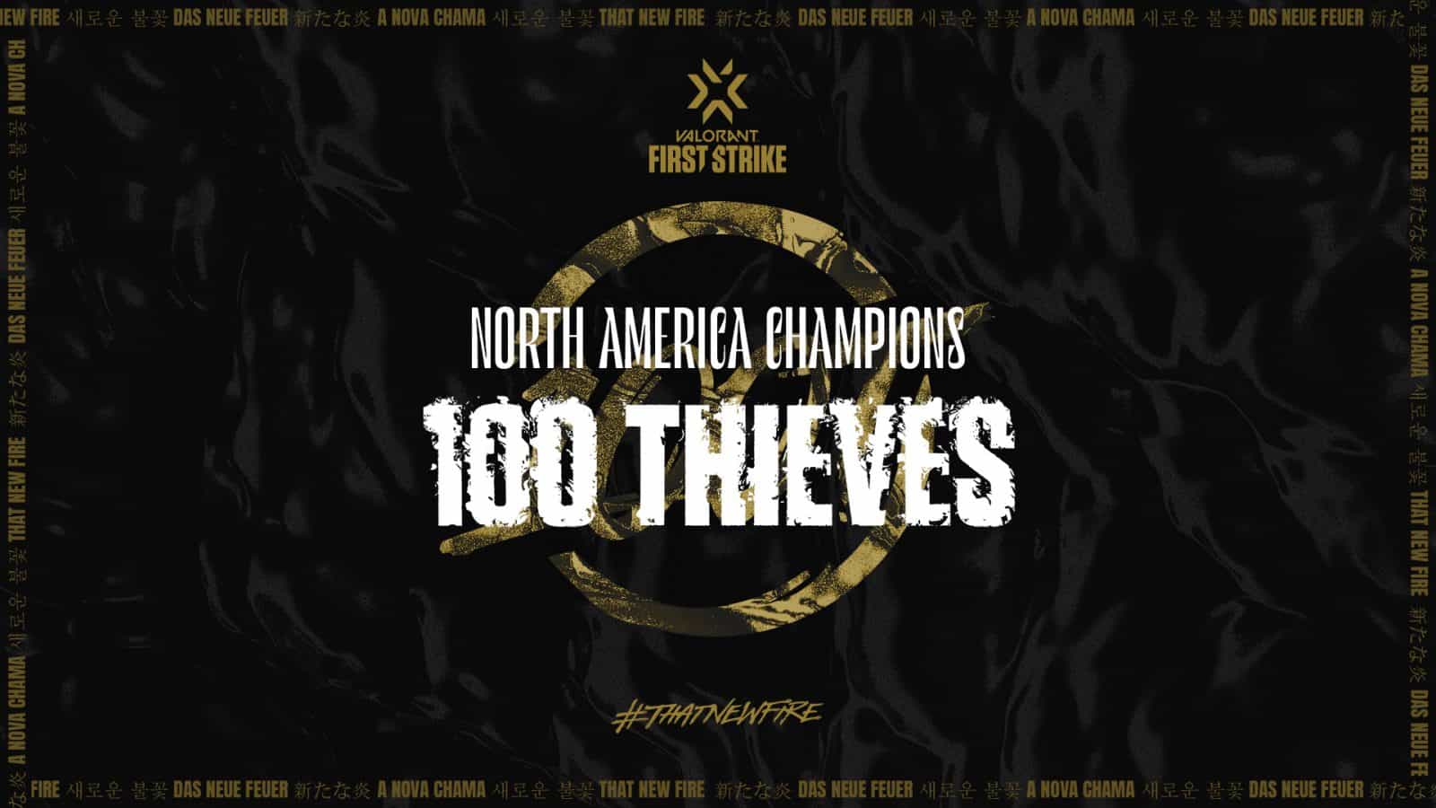 100 Thieves Walks Away From First Strike as Champions of North America