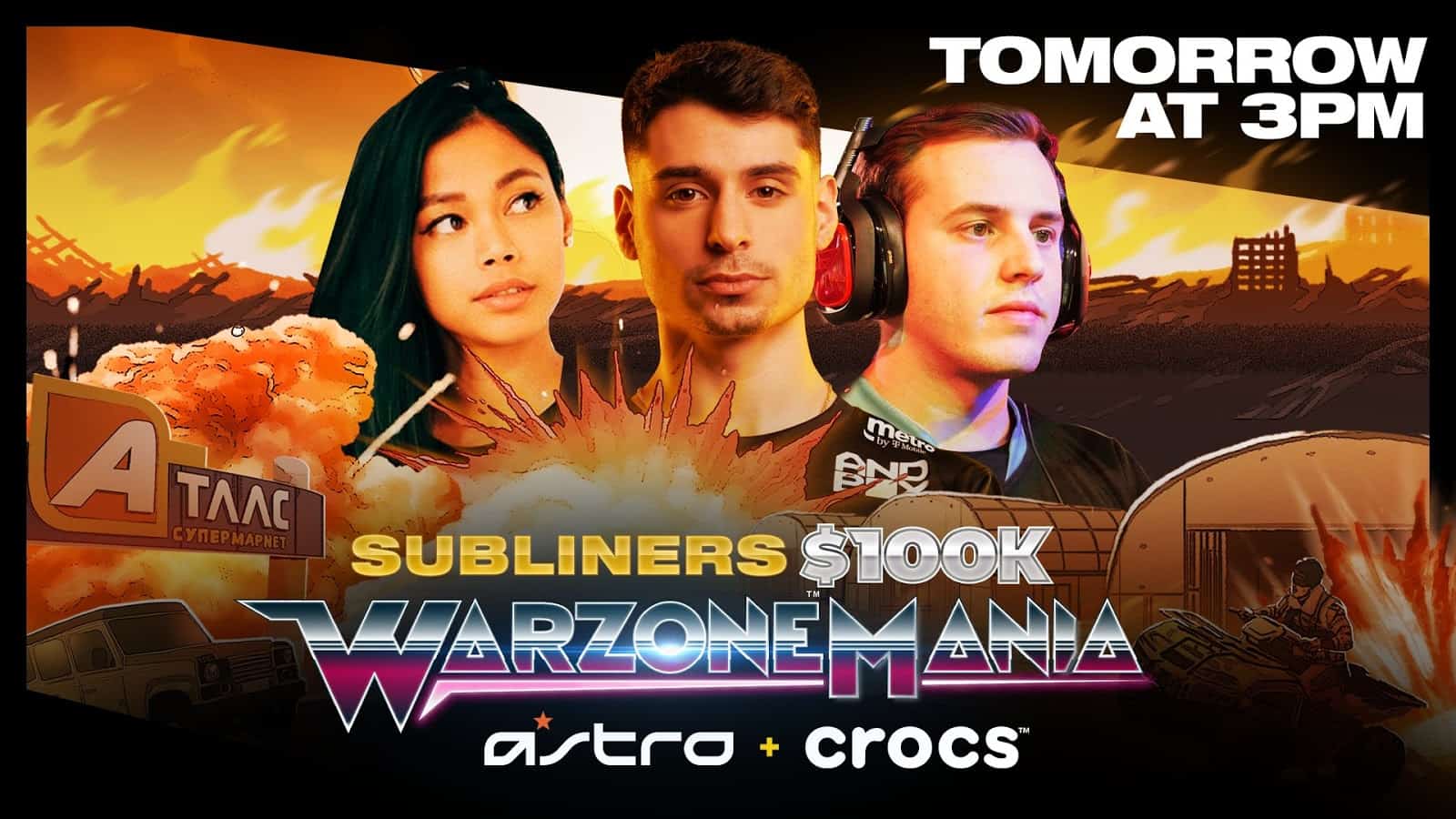 CoD: How To Watch New York Subliners $100K WarzoneMania Tournament
