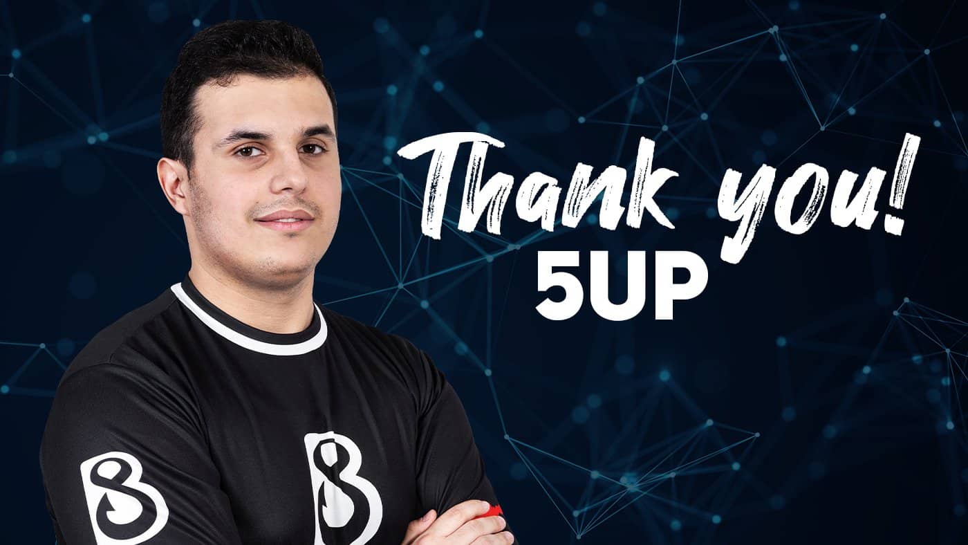 Dota 2: 5up Leaves B8’s Roster