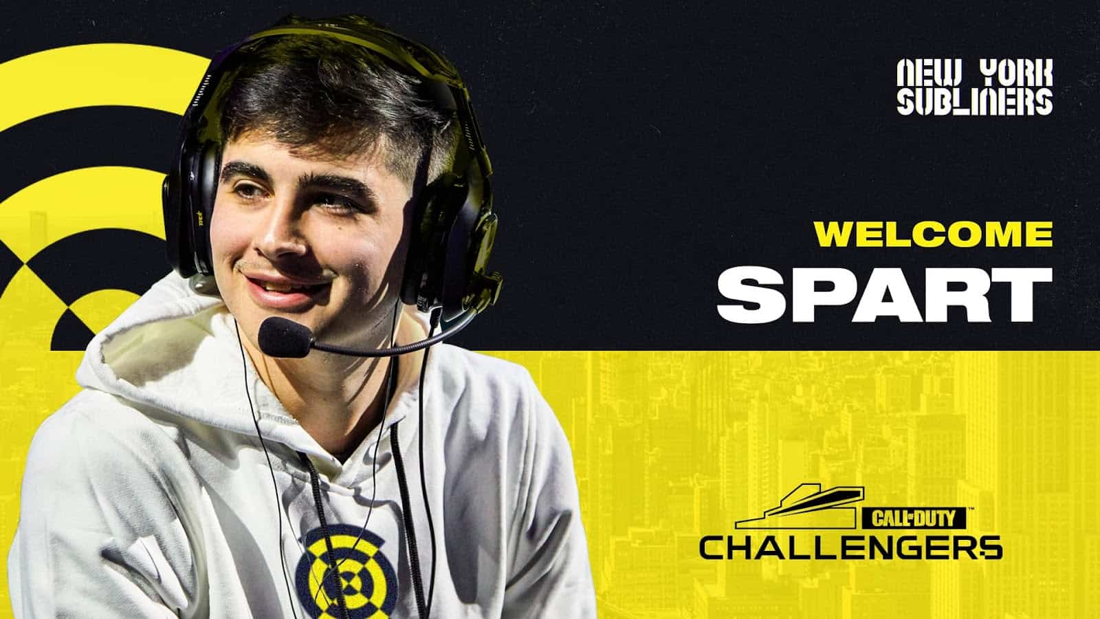 CoD: Spart Joins New York Subliners’ Academy Roster