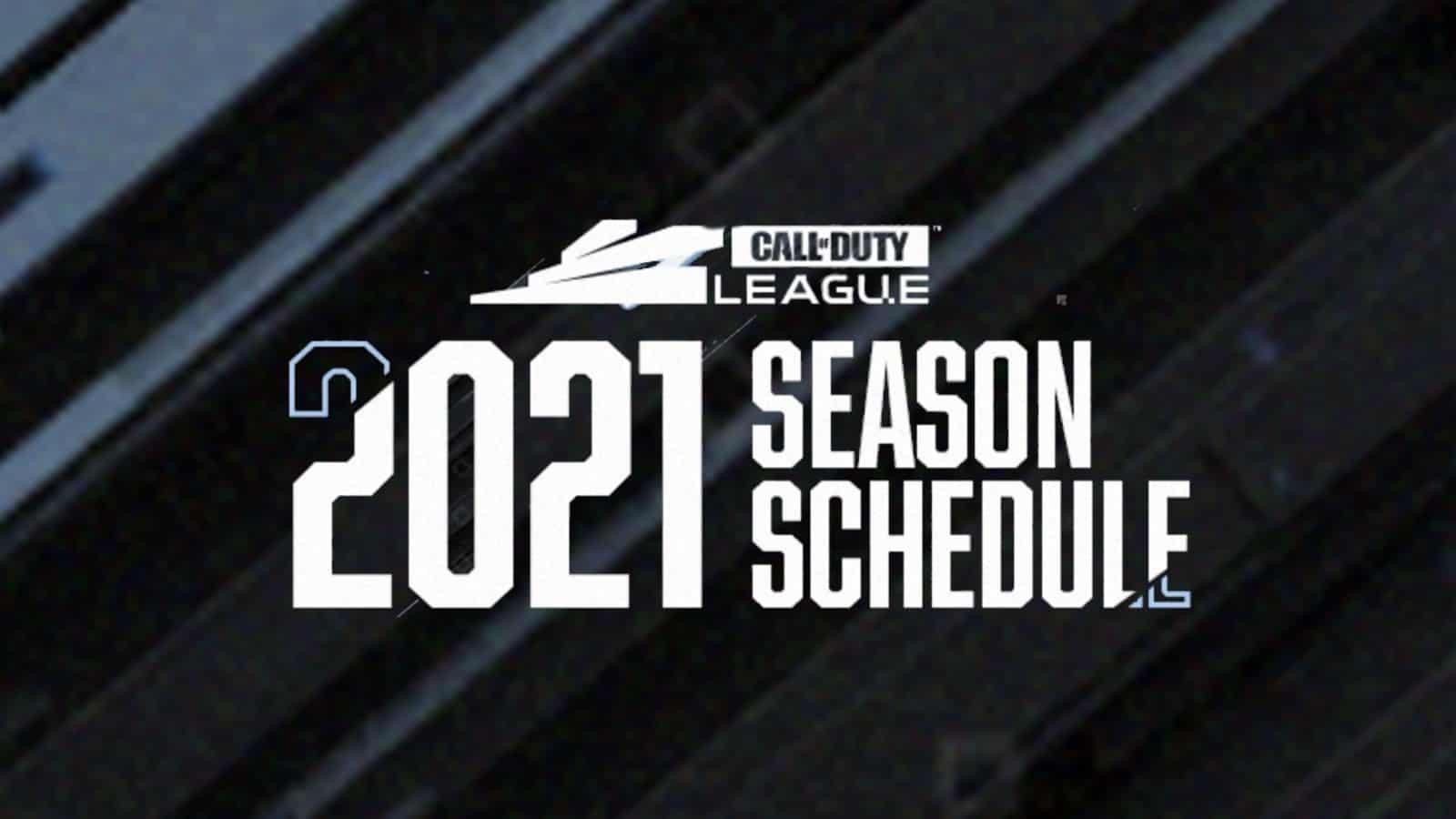 Full Call of Duty League 2021 Schedule Revealed