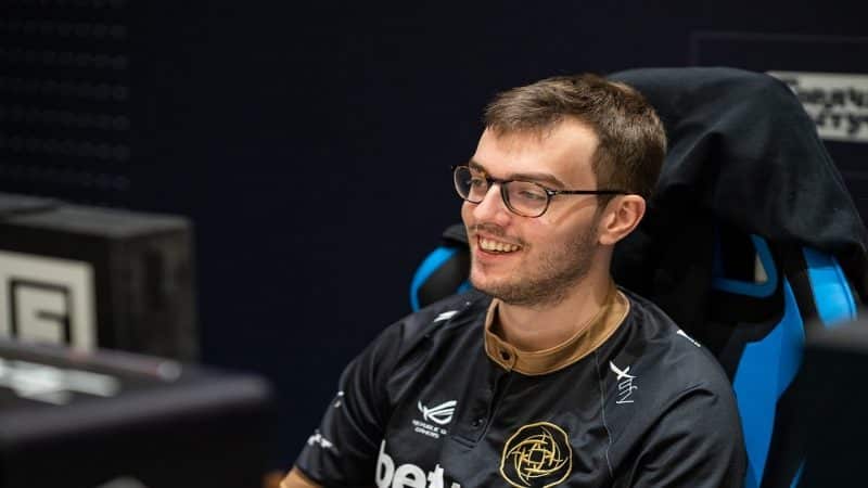 Adrian "Fata" Trinks kicks back in his chair after a game of Dota 2