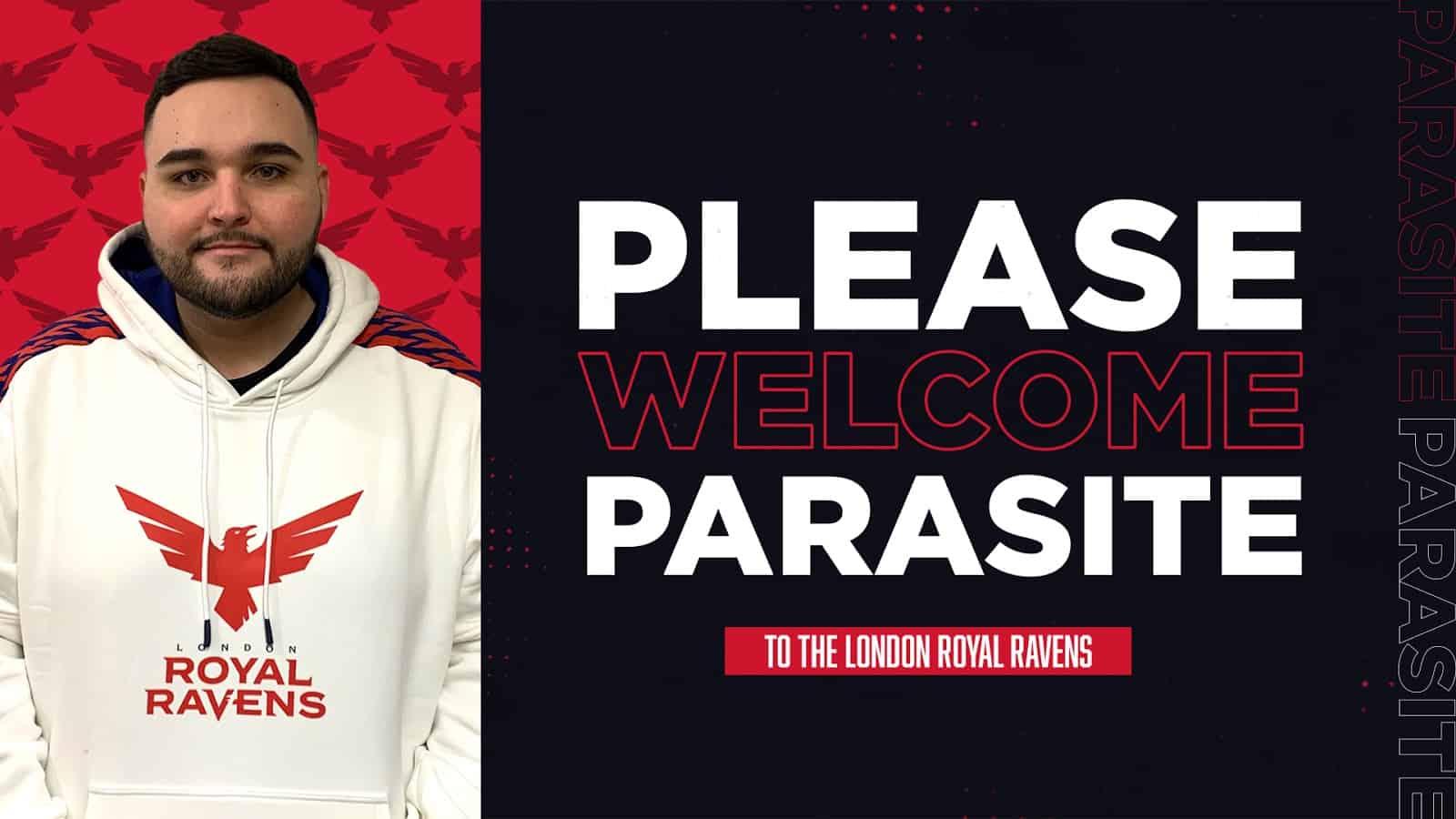 CoD: London Royal Ravens Sign Parasite To Starting Roster