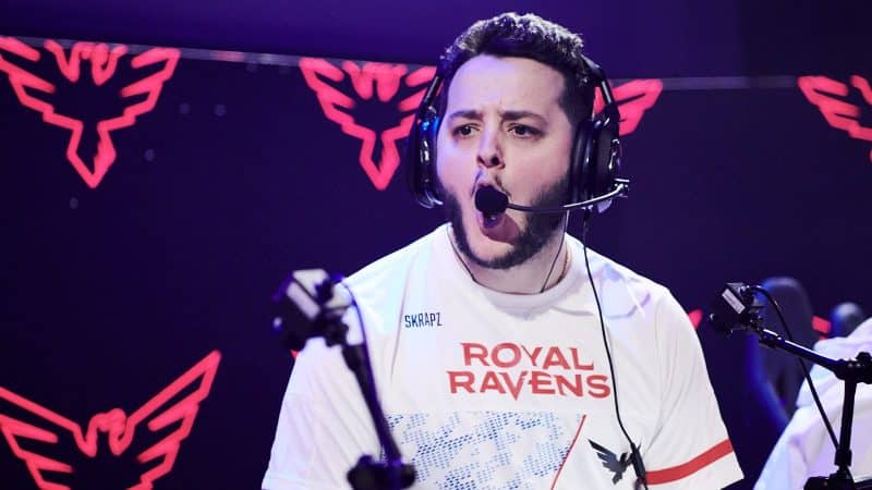 Matthew "Skrapz" Marshall during his time with the London Royal Ravens