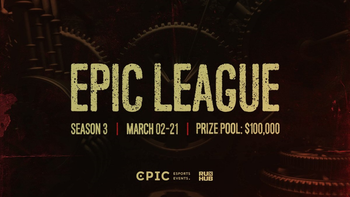 Dota 2: EPIC League Season 3 Returns In March
