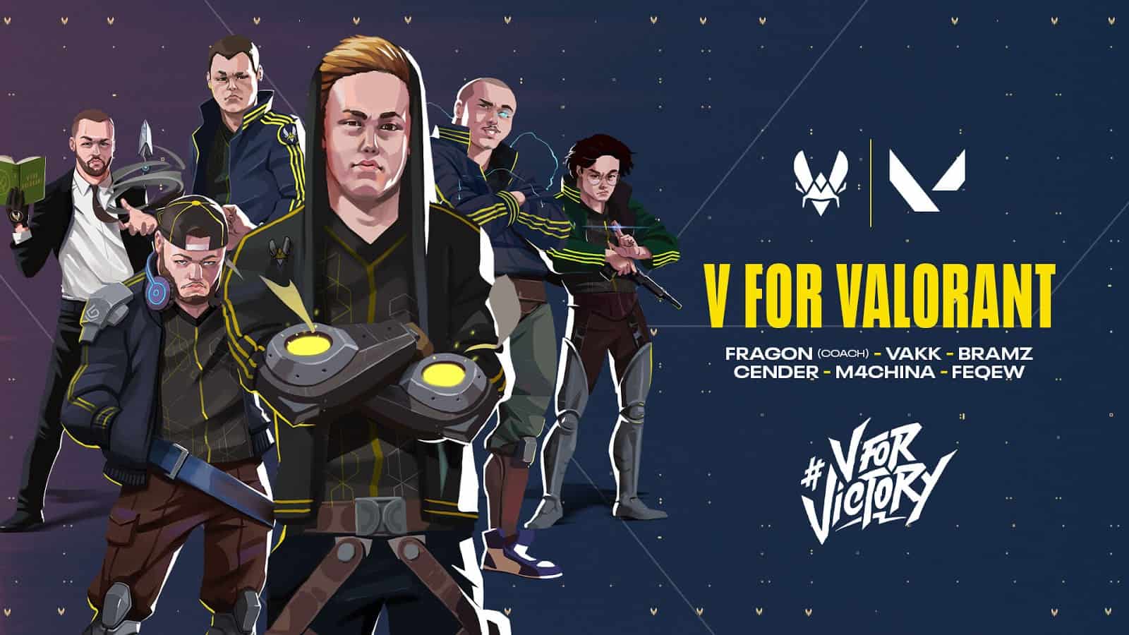 Team Vitality Signs A New Valorant Roster