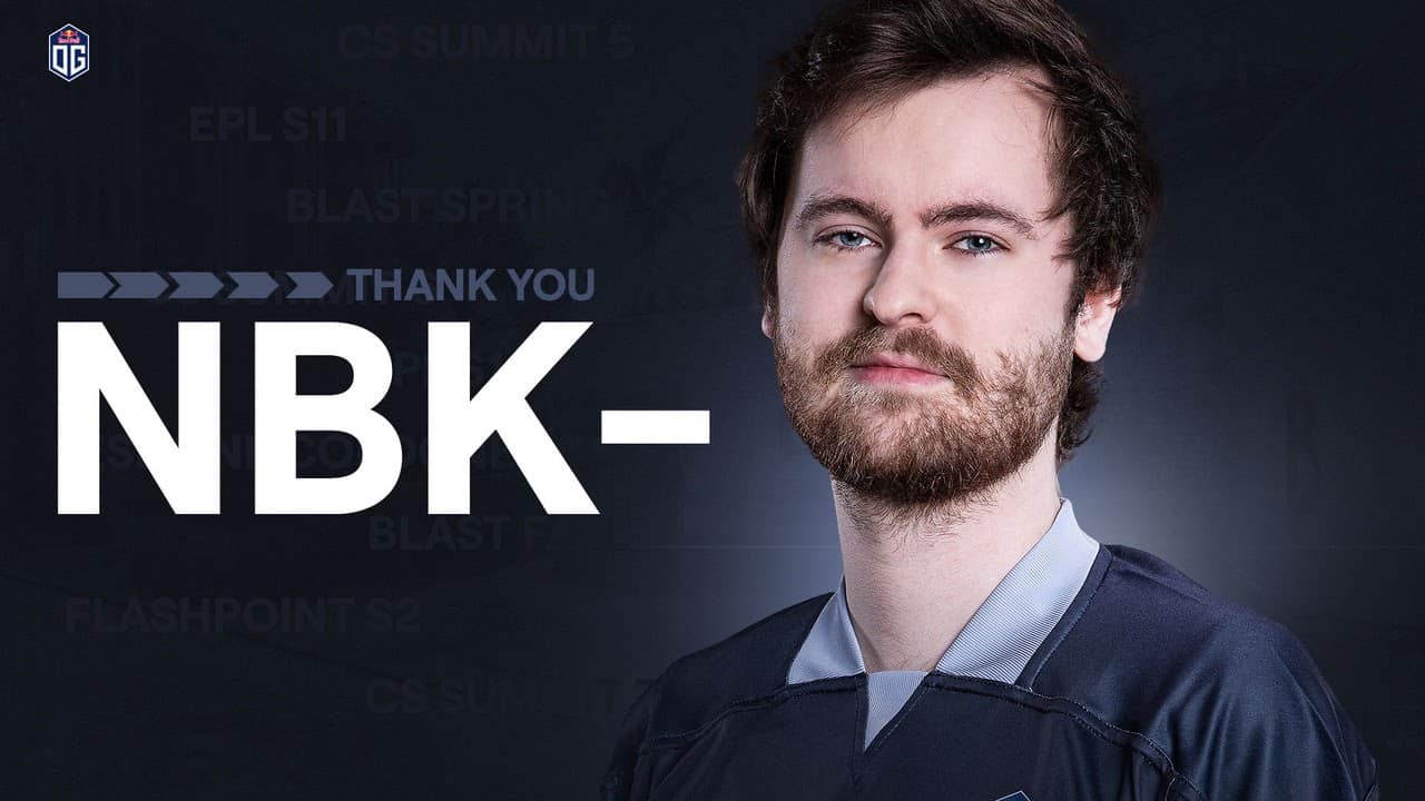 CS:GO: OG Takes NBK Off The Bench For Series Against Heroic
