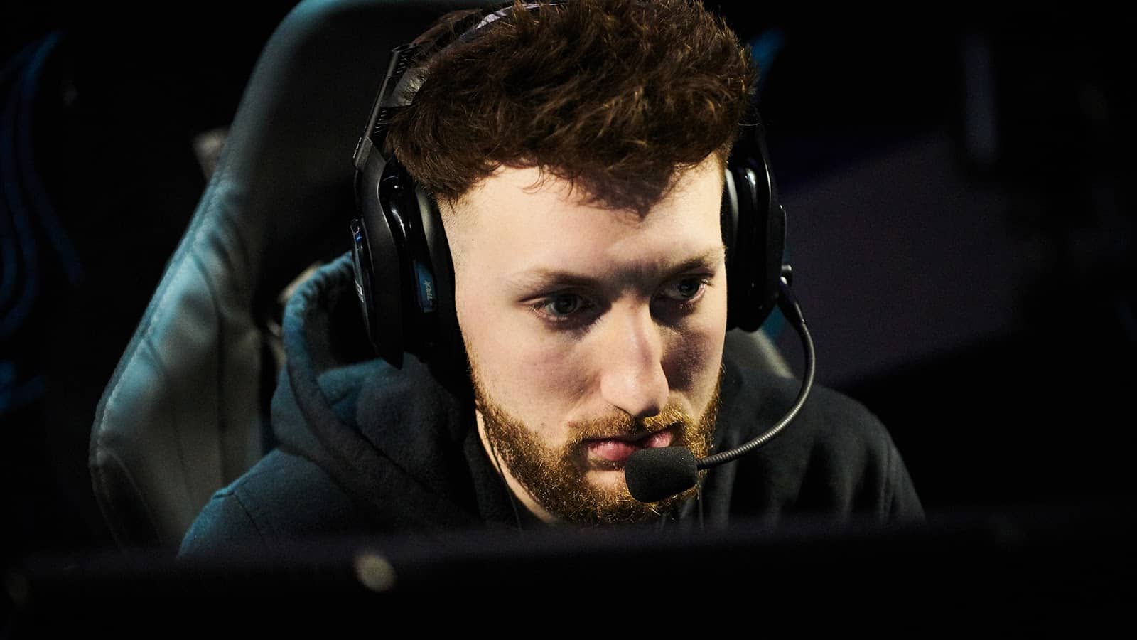 Josiah "Slacked" Berry concentrates during a live game with the Florida Mutineers
