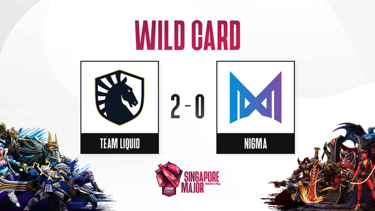 Dota 2: Singapore Major; Day 1, Stream A Recap