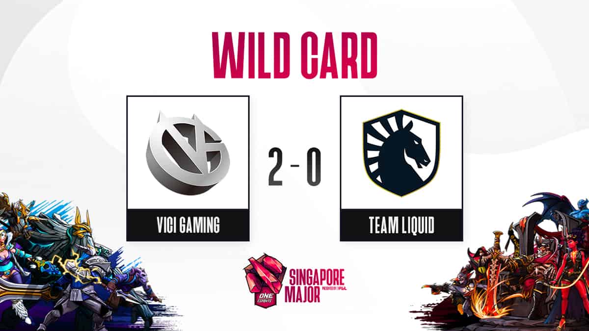 Dota 2: Singapore Major; Day 2, Stream B Recap