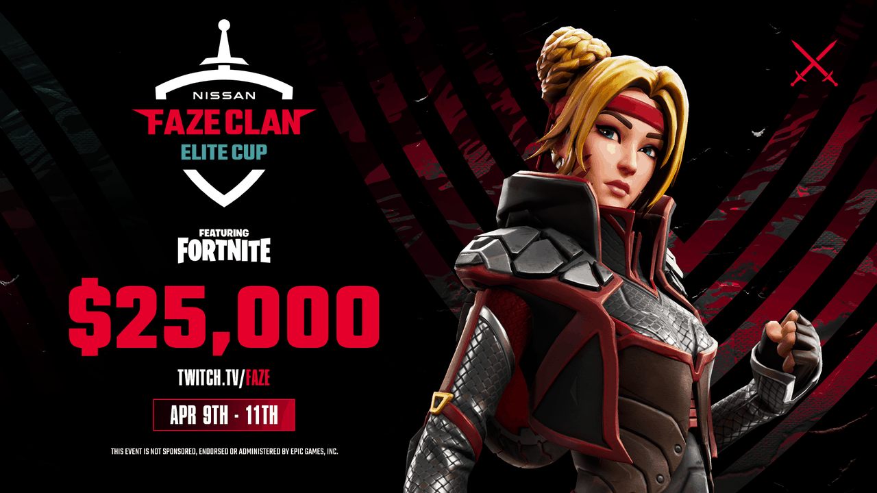 Fortnite: $25K FaZe Clan x Nissan Elite Cup Format, Prize Pool, Scoring System & More