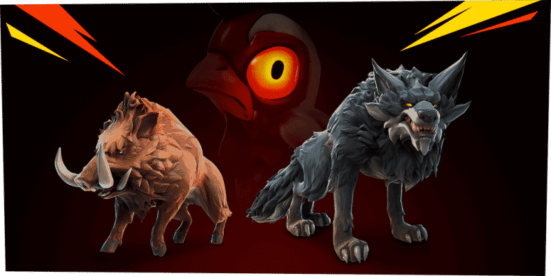 The new boars and wolves arriving in Fortnite in Season 6