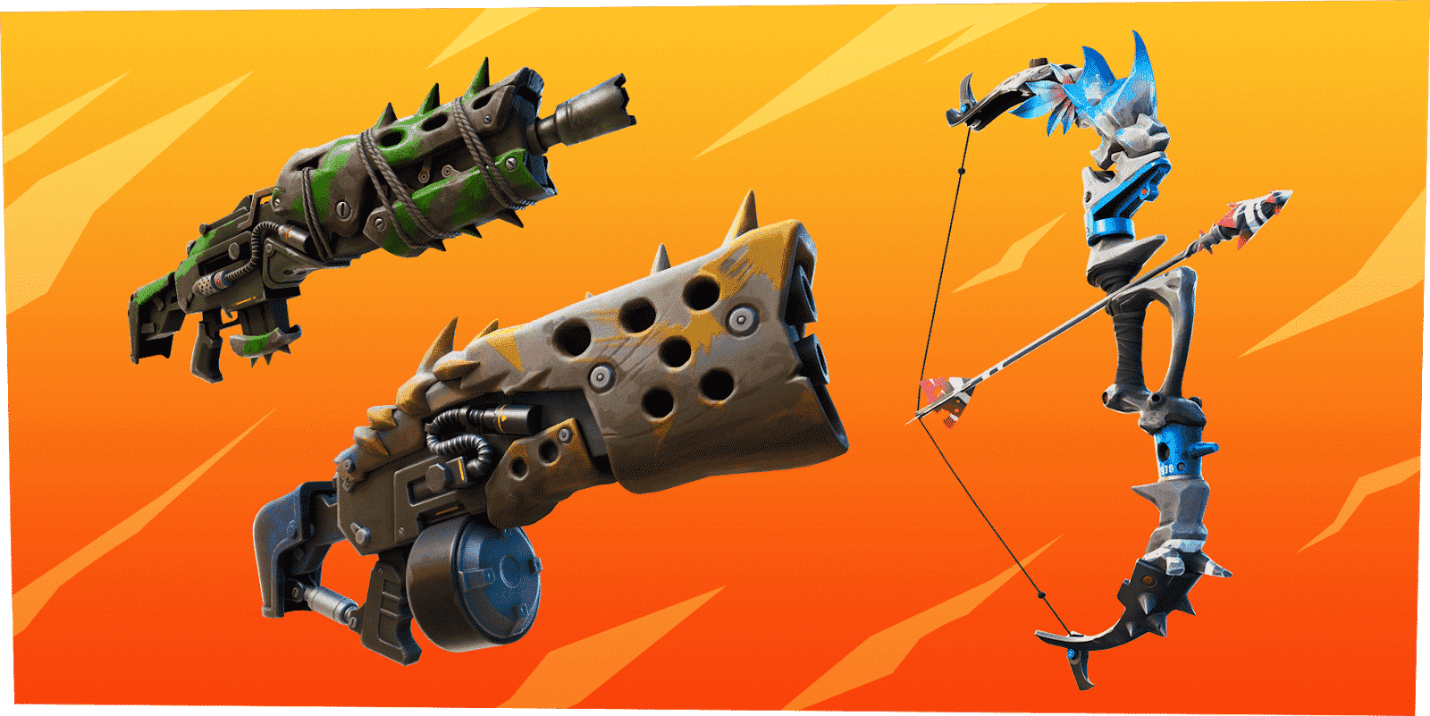 New weapons coming in Season 6 including the Primal Revolver and the Metal Bow