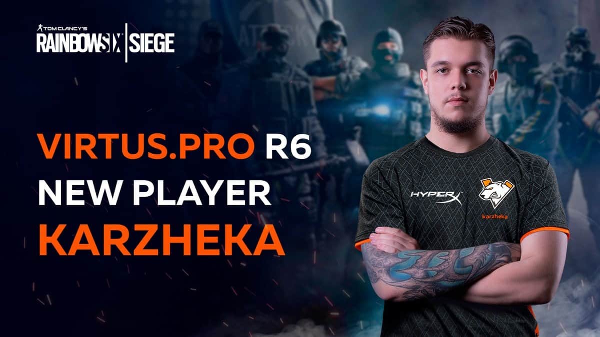 Virtus.pro Adds Karzheka To Rainbow Six Siege Roster