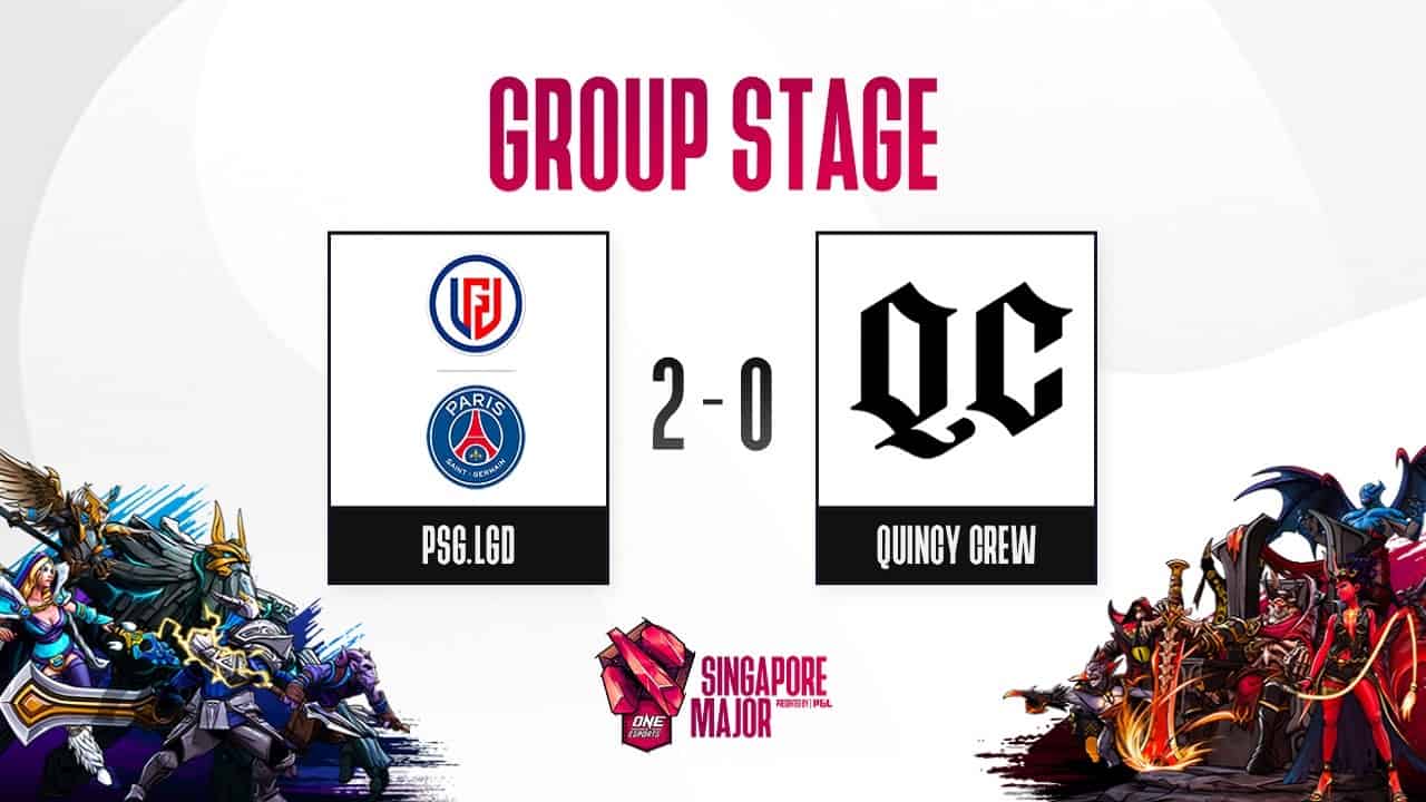 Dota 2: Singapore Major Group Stage; Day 4, Stream C