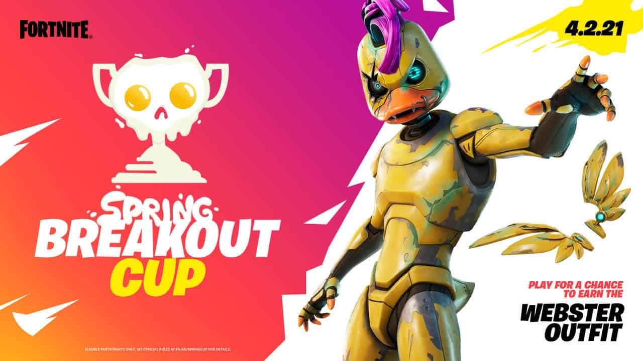 Fortnite: Spring Breakout Cup Free Skin, Format, Scoring System & More