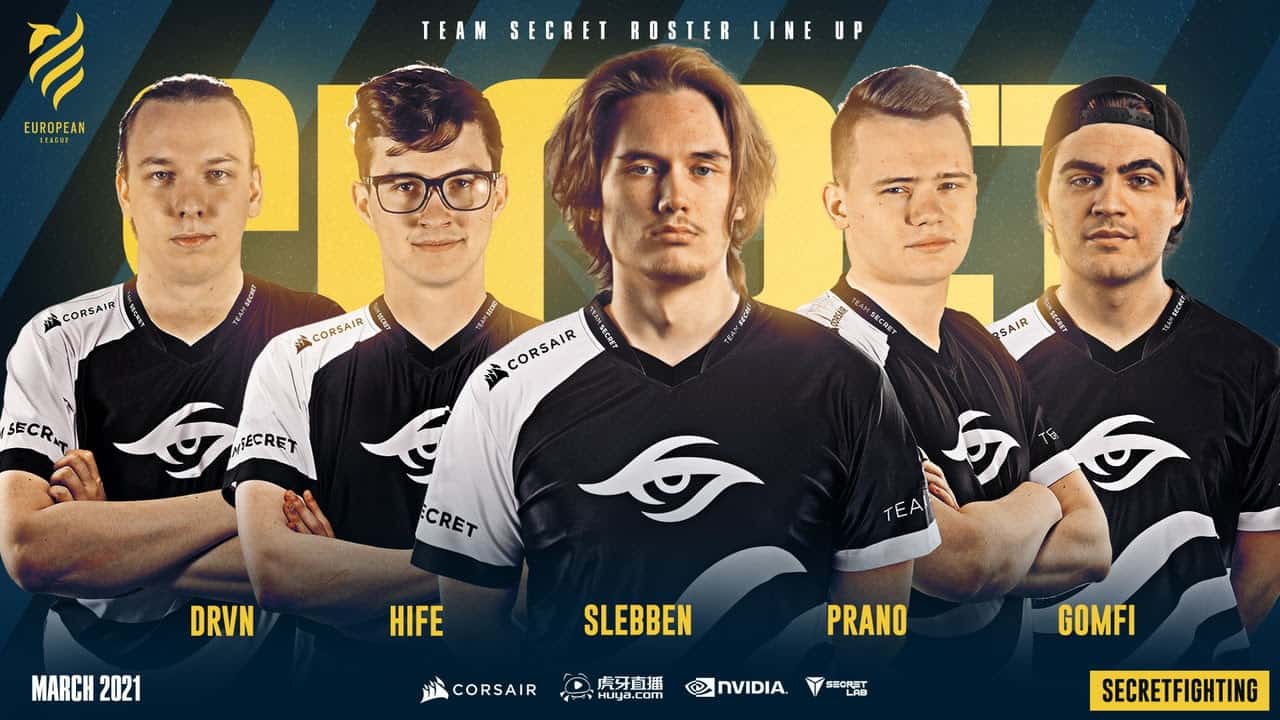 Team Secret Announces New Rainbow Six Siege Roster