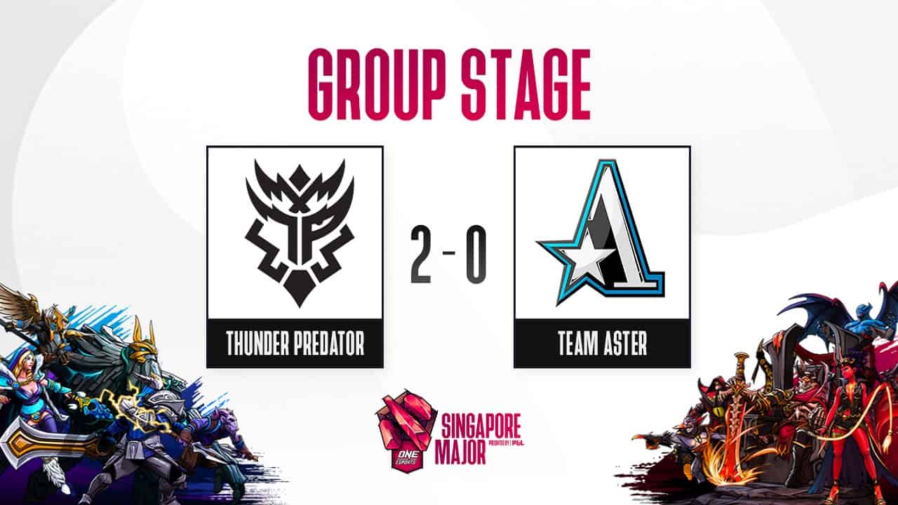 Dota 2: Singapore Major Group Stage; Day 3, Stream B