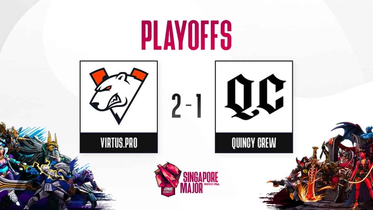 Dota 2: Singapore Major; Playoffs – Lower Bracket Round 1