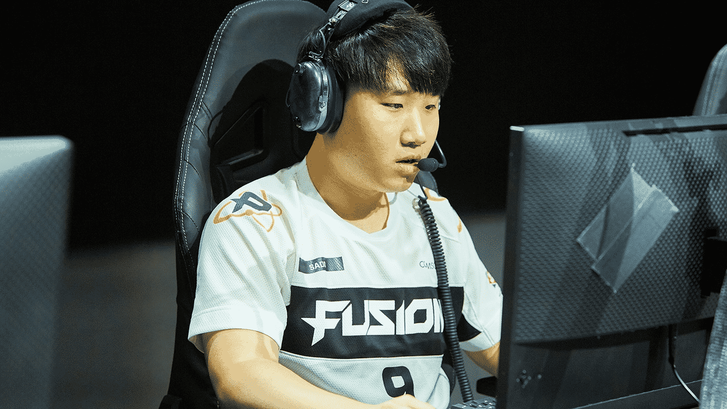 Su-min "SADO" Kim during his time playing for the Philadelphia Fusion