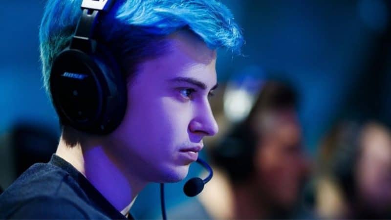 Pro Dota 2 player Roman "RAMZES666" Kushnarev wears a headset during a pro game. RAMZES666