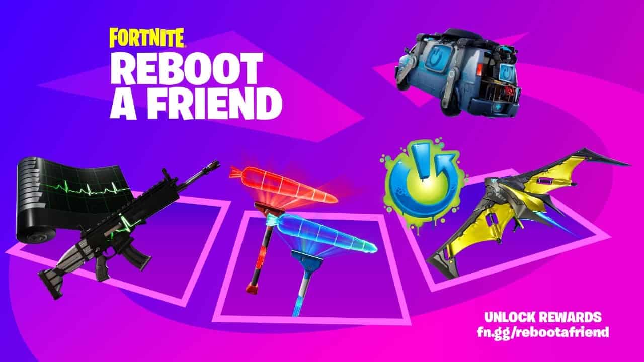 Fortnite: How To Reboot A Friend And Earn In-Game Rewards