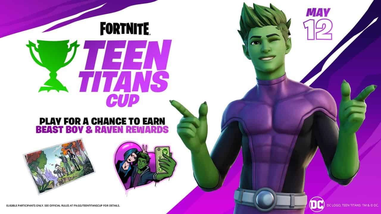 Fortnite: Teen Titans Cup – Free Beast Boy Skin, Format, Scoring System & More