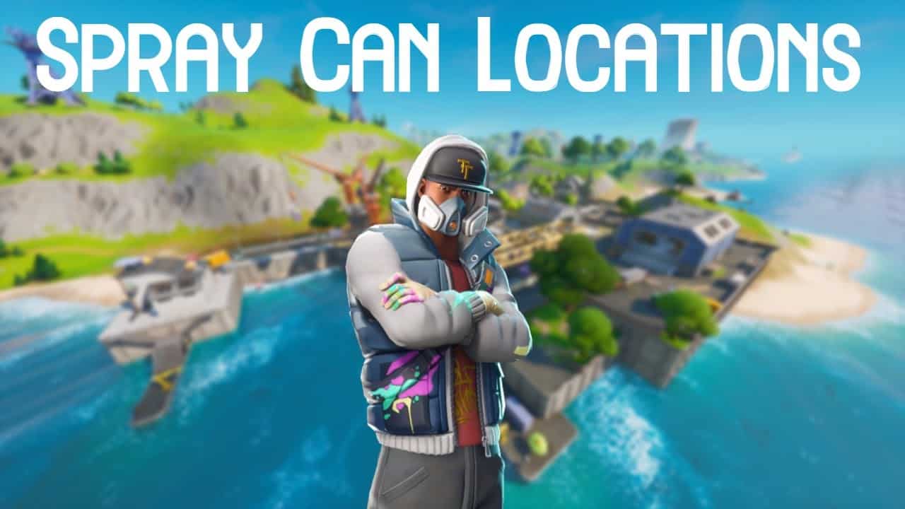 Fortnite: Where To Find Spray Cans In Season 7