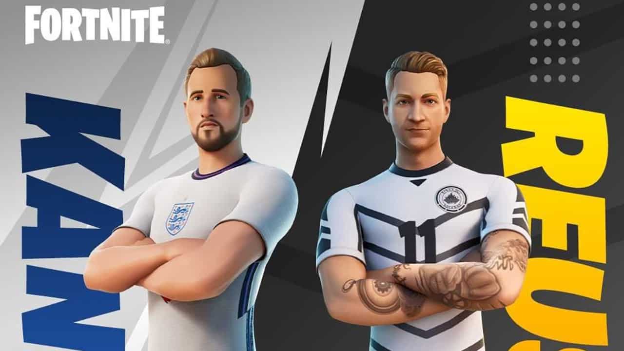 Fortnite: Euro Soccer Players Harry Kane & Marco Reus Join ICON Series