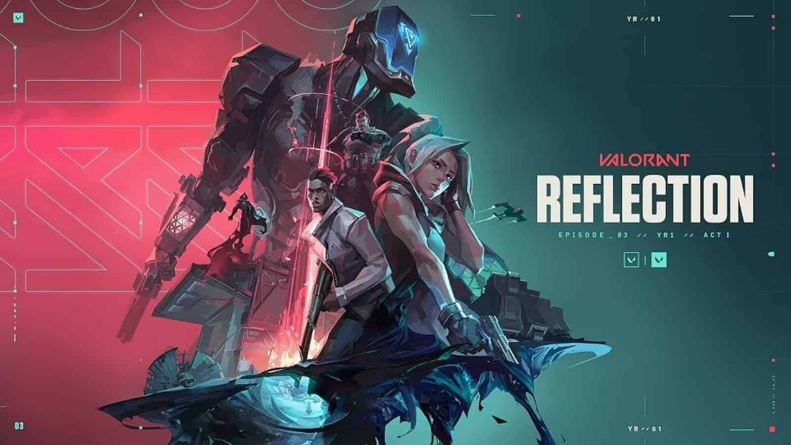 Valorant Episode 3 Act 1 “Reflection” Battle Pass Tier Rewards List