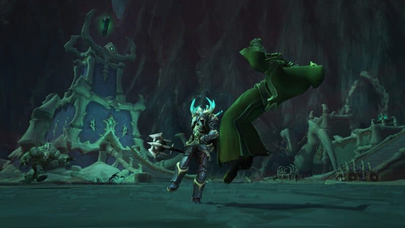 The Necrolord covenant dwell in the blasted, unhallowed lands of Maldraxxus
