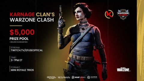 How To Watch Karnage Clan’s $10K Warzone Clash