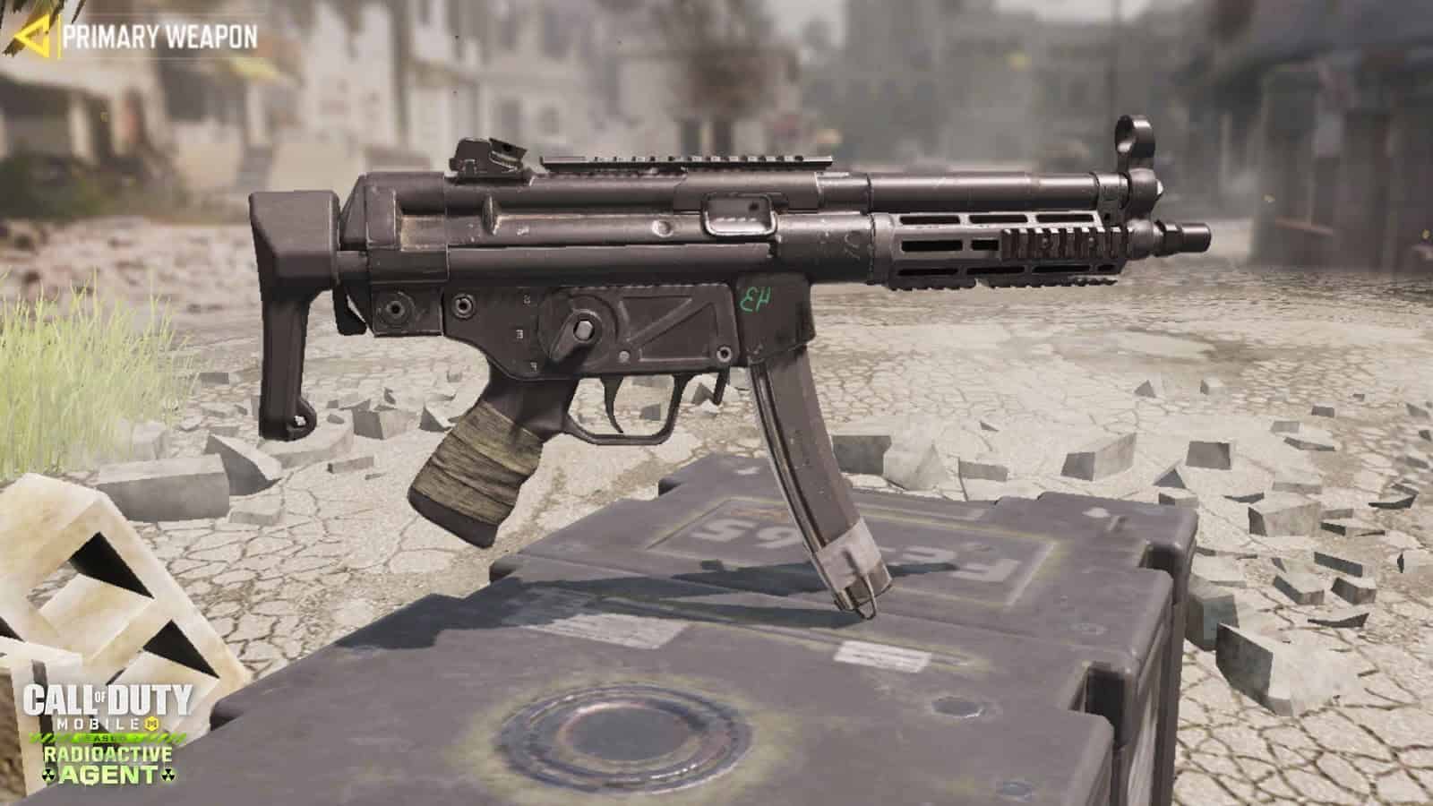 The QQ9, a S-tier submachine gun available in Call of Duty Mobile