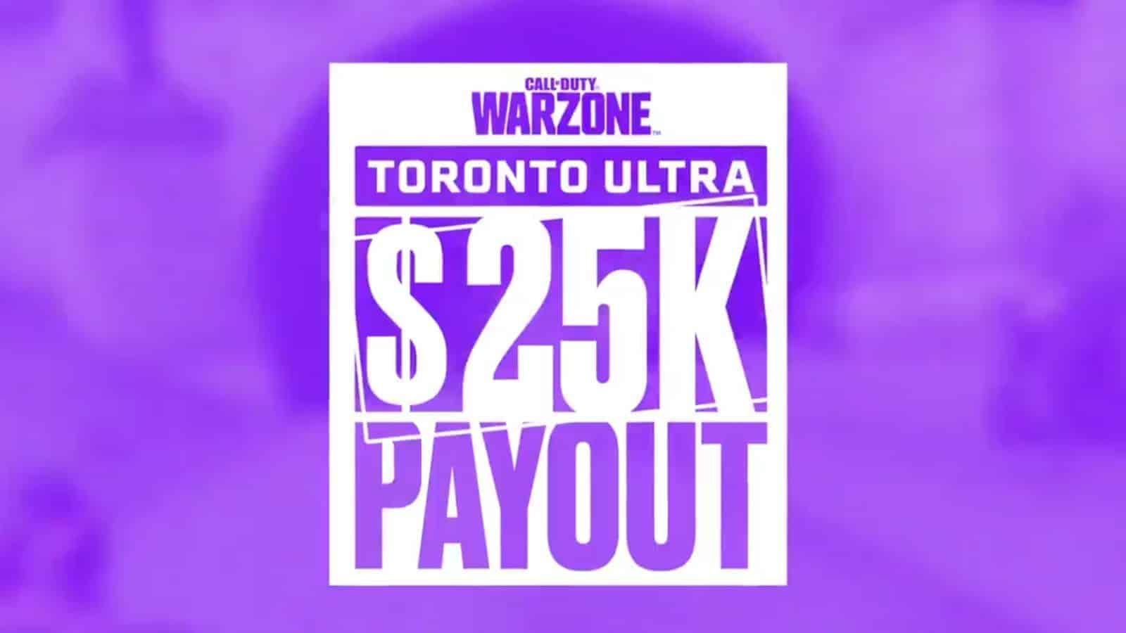 CoD: How To Watch Toronto Ultra’s $25K Warzone Tournament