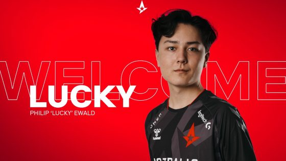 CS:GO: Astralis Signs Lucky As Their Main Awper
