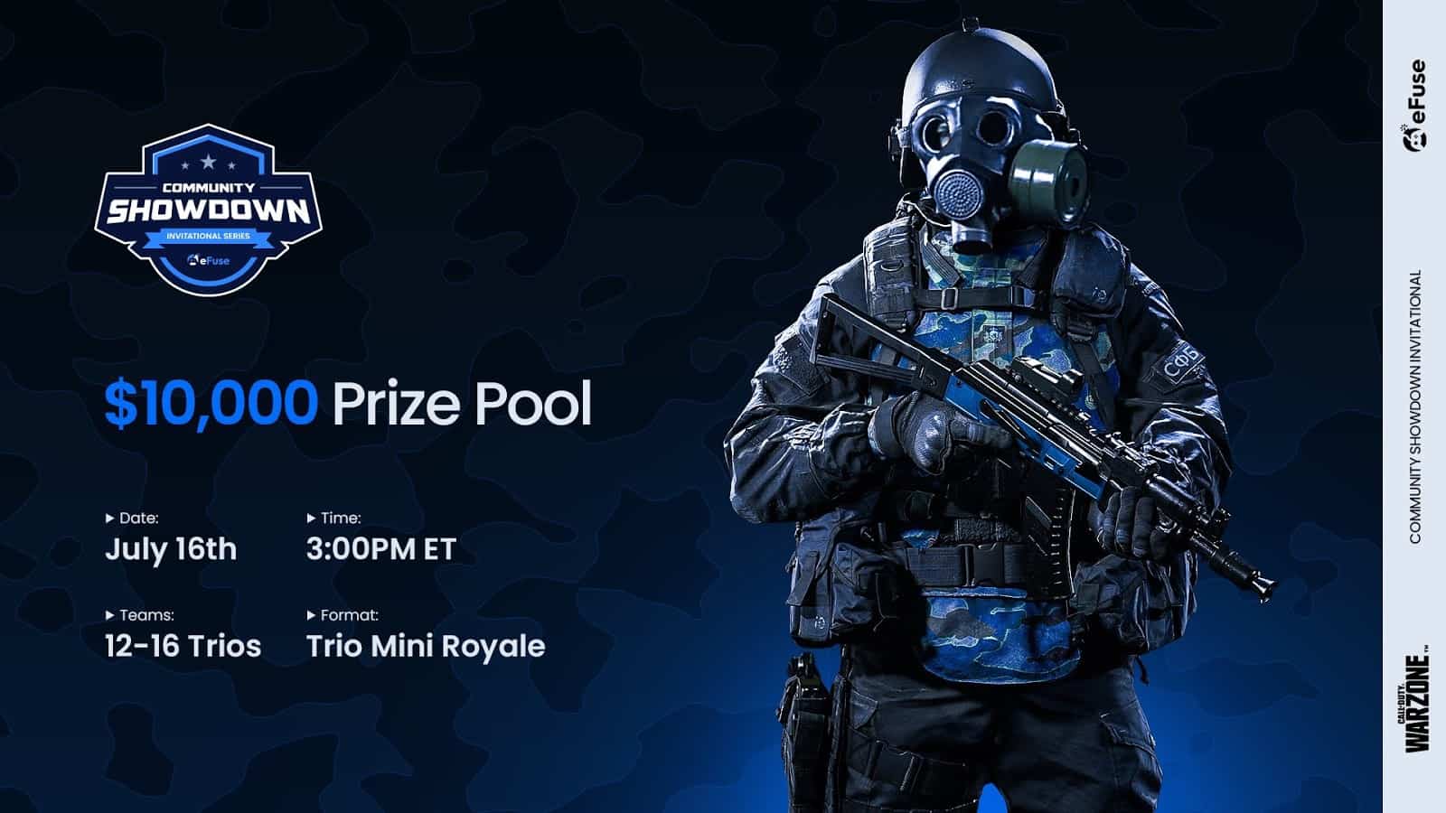 How To Watch eFuse’s Community Showdown Warzone Tournament