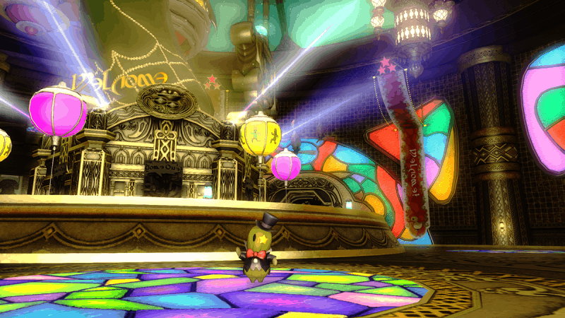The Senorita Sabotender Minion available during the event, a mini Sabotender Cactuar wearing a tuxedo, red bowtie and top hat