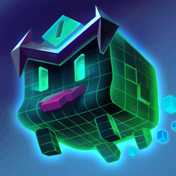 An arcade poro from the League of Legends Wild Rift arcade event.