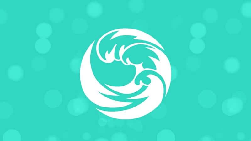 The beastcoast logo, a stylized wave crashing against the shore, appears in white against a seafoam green background beastcoast vs eg