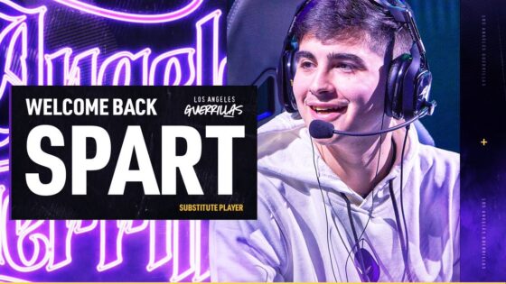 LA Guerrillas Sign Spart as Substitute for 2022 CDL Season