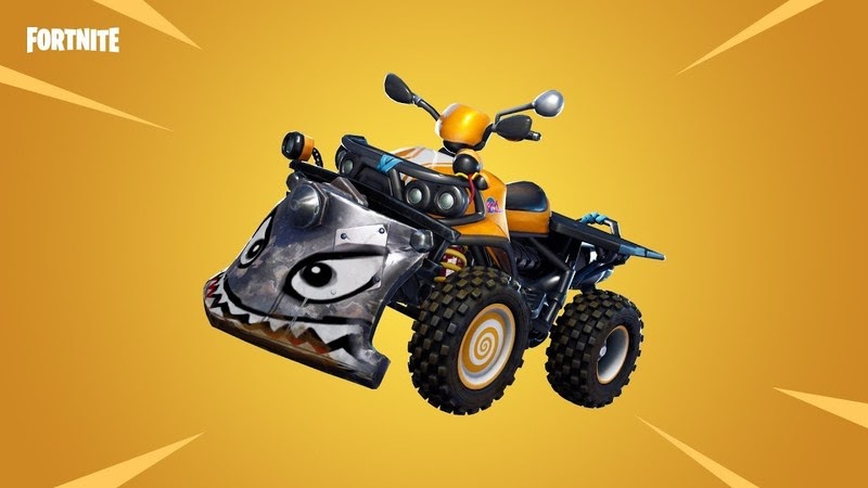 The Quadcrusher which appeared in Fortnite Patch 10.00