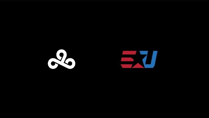 The logos for Cloud9 and eUnited appear against a black background