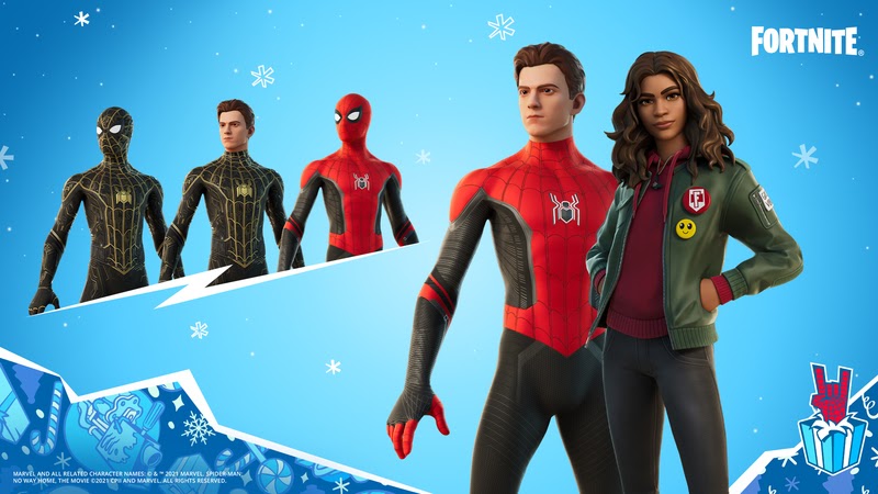 Tom Holland and Zendaya appear as their characters, Peter Parker and Mary Jane from the new movie Spiderman: No Way Home