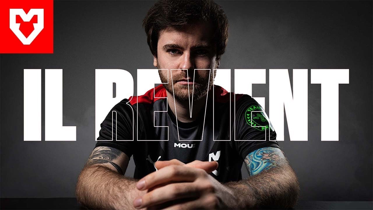 Nathan "NBK-" Schmitt in his Mouse Esports jersey
