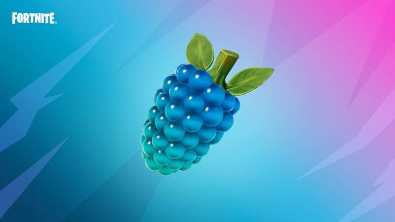 The bright blue klomberry food, a favorite of klombos