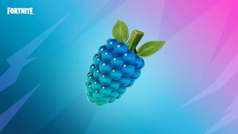 The bright blue klomberry food, a favorite of klombos