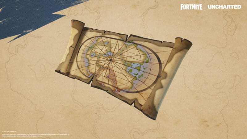 Drake's Treasure Map
